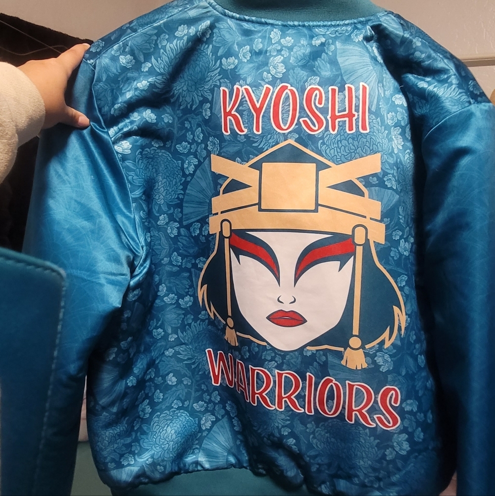 Kyoshi Warrior Avatar The Last Airbender Bomber Jacket